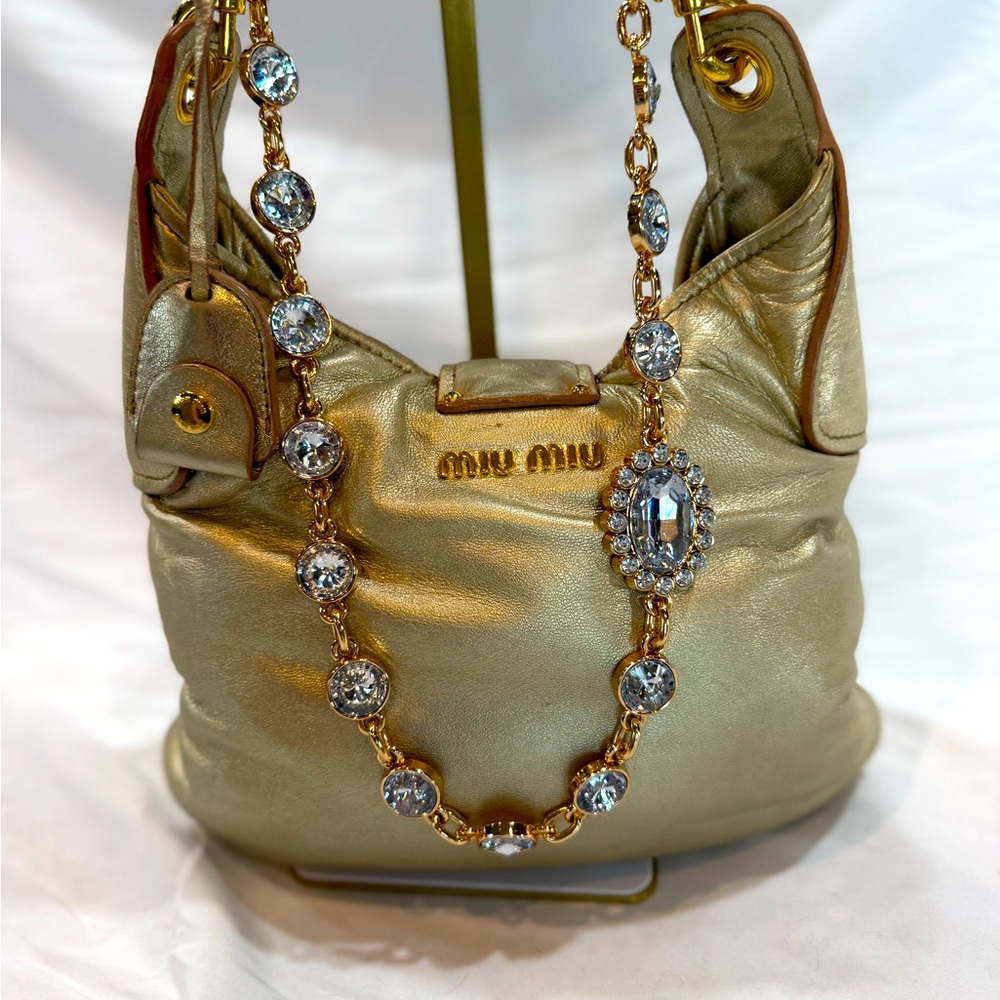 Authentic Miu Miu - Gold Amazingness !